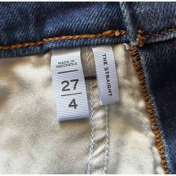 Loft Jeans Women’s 4 Pleated Baggy Wide Leg Straight Hippie BOHO Minimalist‎ - Picture 6 of 9